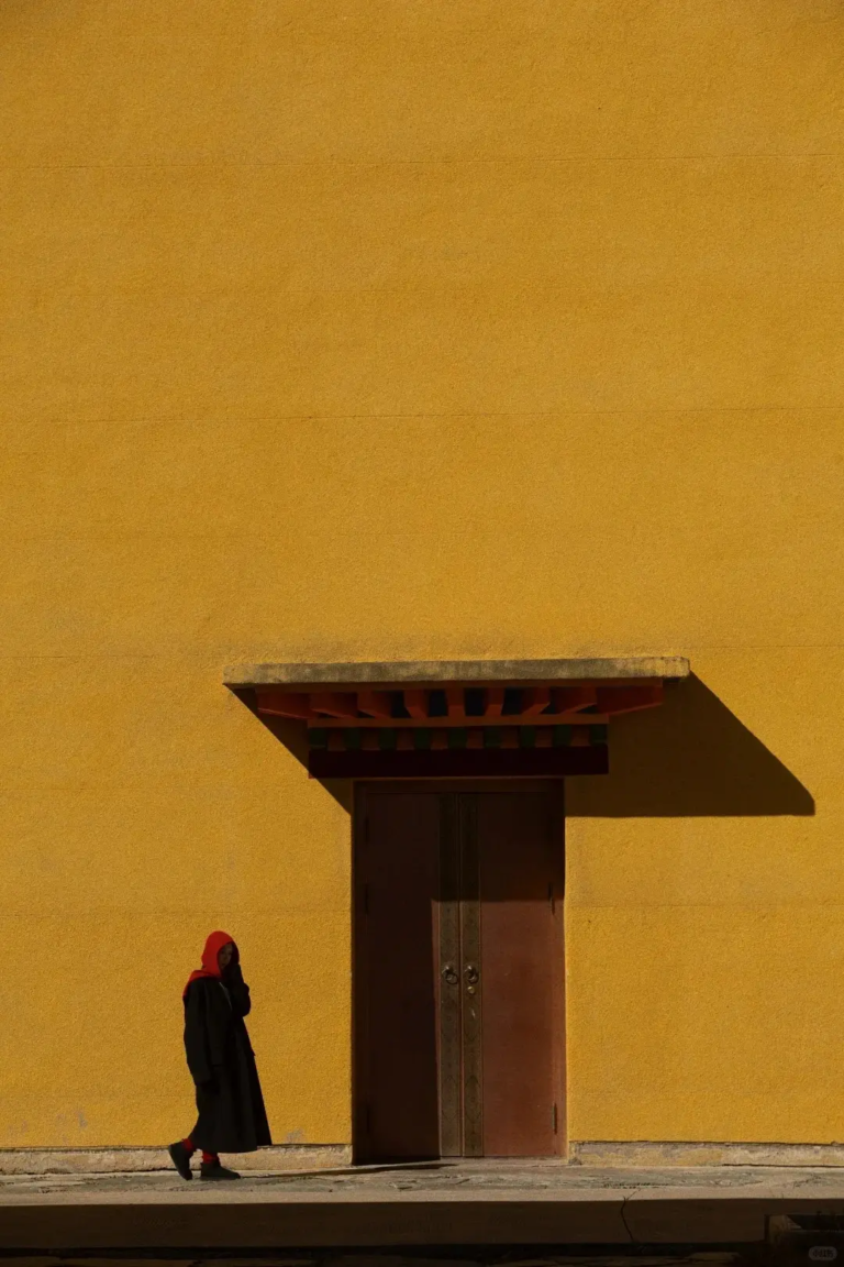 Tibetan monastery in western Sichuan mountains