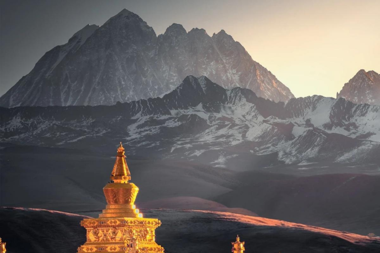 Yala Snow Mountain and Muya Monastery in Western Sichuan