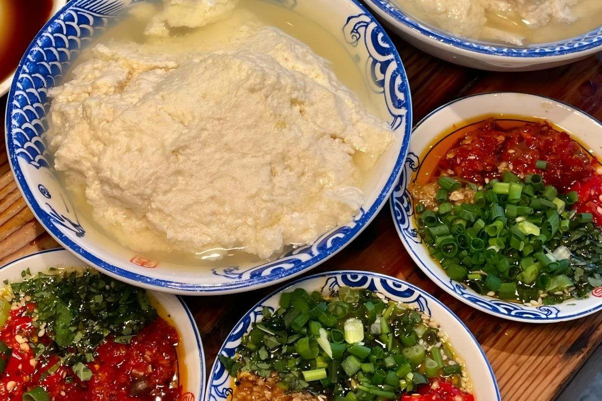 Sichuan tofu pudding