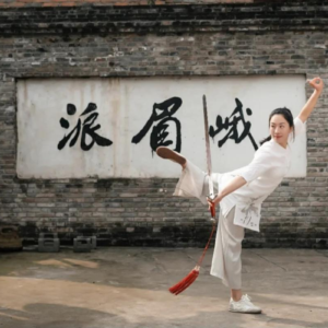 Emei-style Kung Fu performance in Sichuan