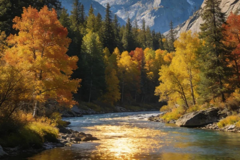 Mountain landscape and natural scenery in Keketuohai, Xinjiang