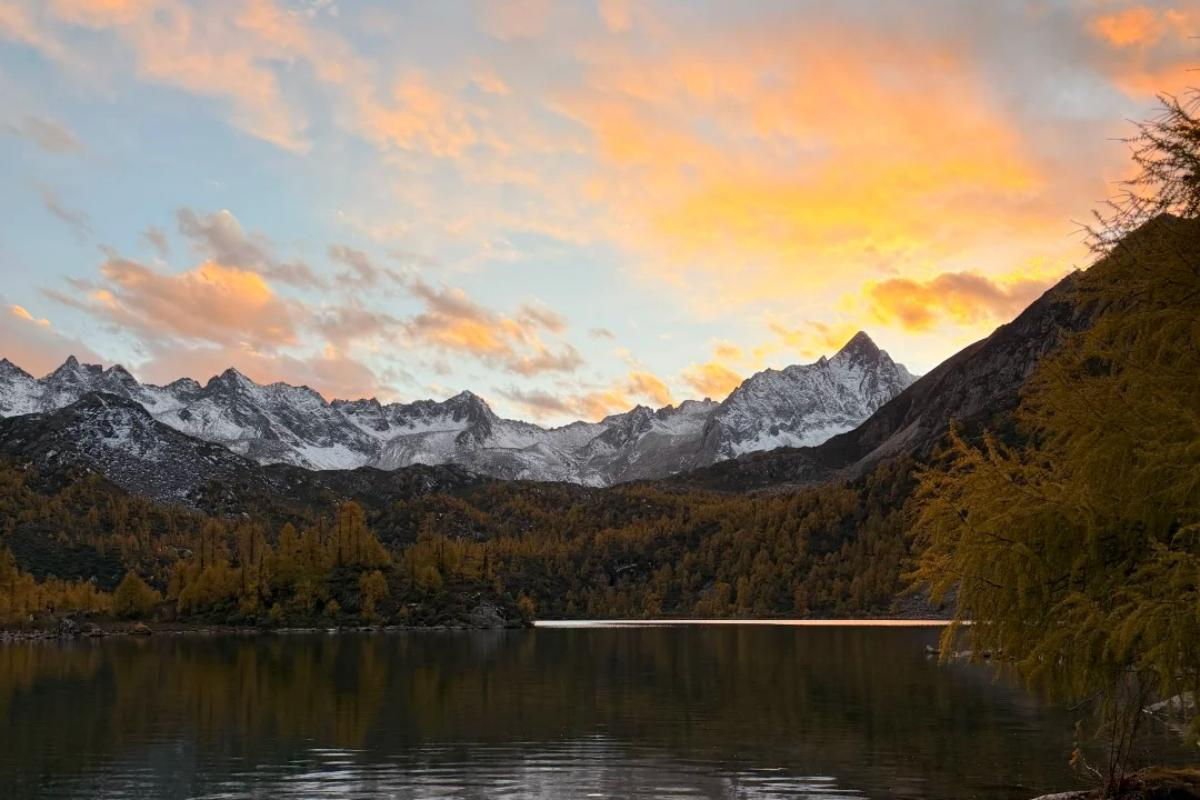 Western Sichuan hiking landscapes across different seasons